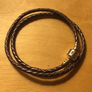 Never worn! Pandora rope bracelet